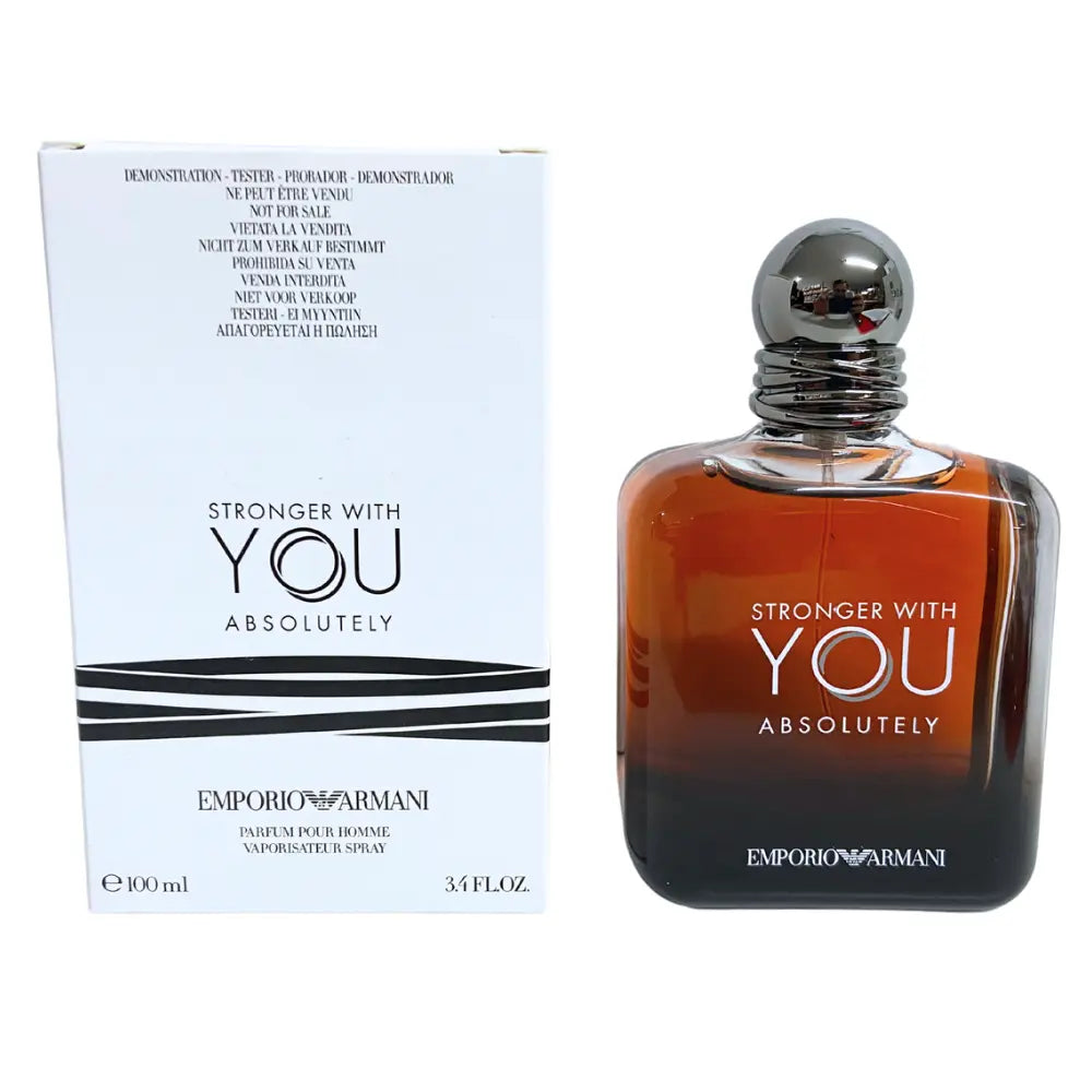 Armani Stronger With You Absolutely Pour Homme Parfum Spray 100ml Tester Armani