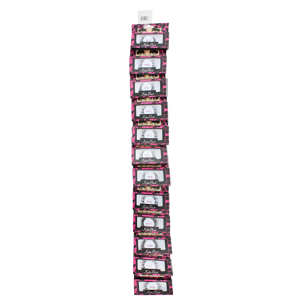 12 x Clip Strip False Eyelashes