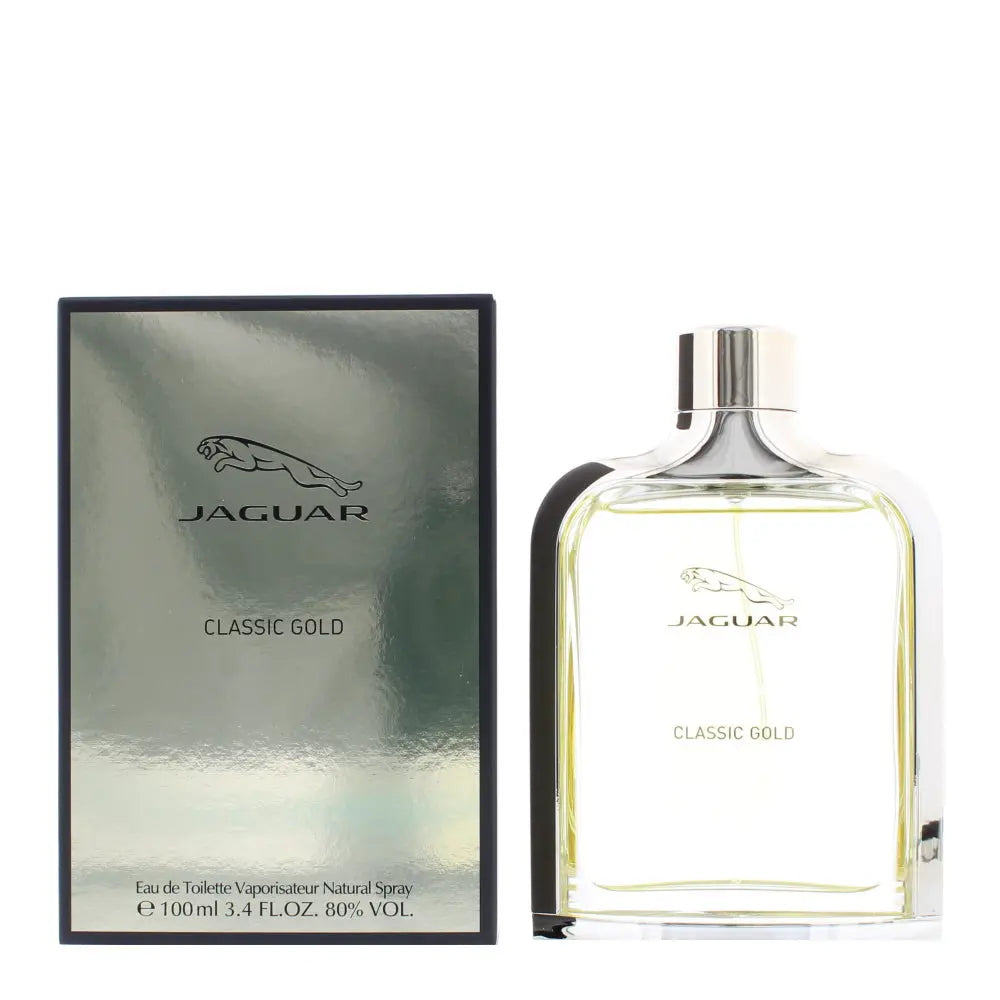 Jaguar Classic Gold Eau de Toilette 100ml Jaguar