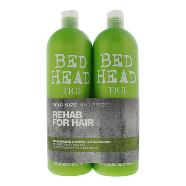 Tigi Bed Head Re-Energize Duo Pack Shampoo  Conditioner 750ml Tigi