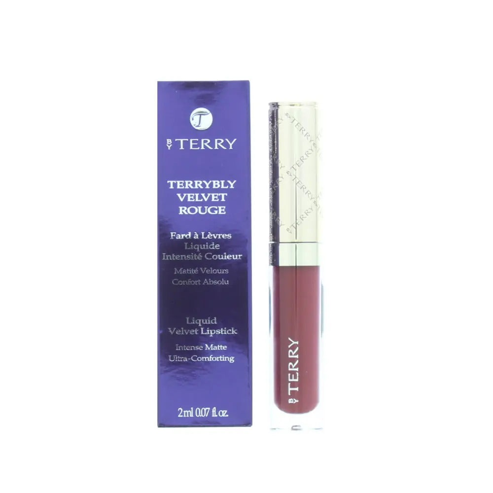 By Terry Terrybly Velvet Rouge Liquid Velvet N°4 Bohemian Plum Lipstick 2ml By Terry