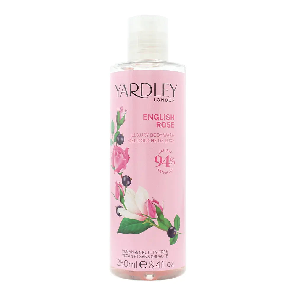 Yardley English Rose Body Wash 250ml Yardley