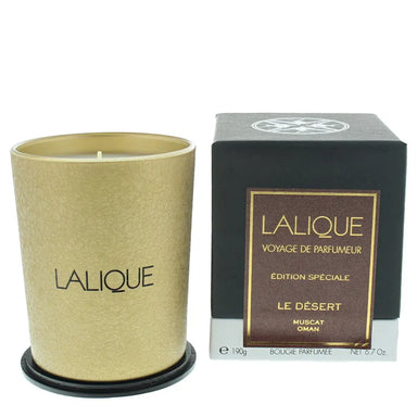 Lalique Le Desert Muscat Oman Candle 190g Lalique