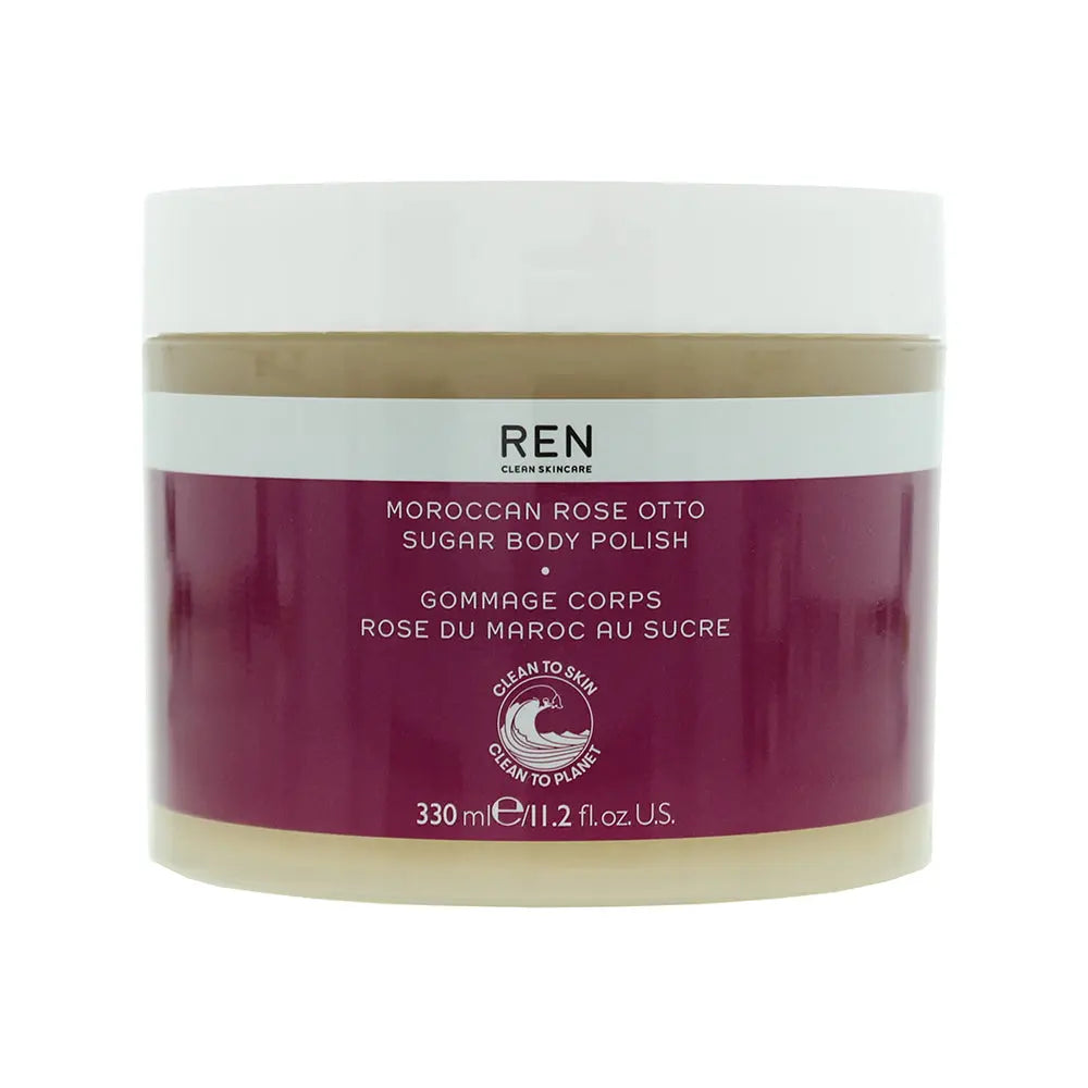 Ren Moroccan Rose Otto Sugar Body Polish 330ml Ren