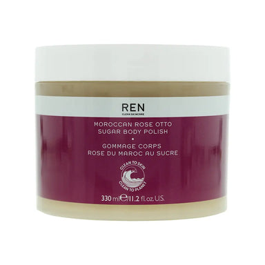 Ren Moroccan Rose Otto Sugar Body Polish 330ml Ren