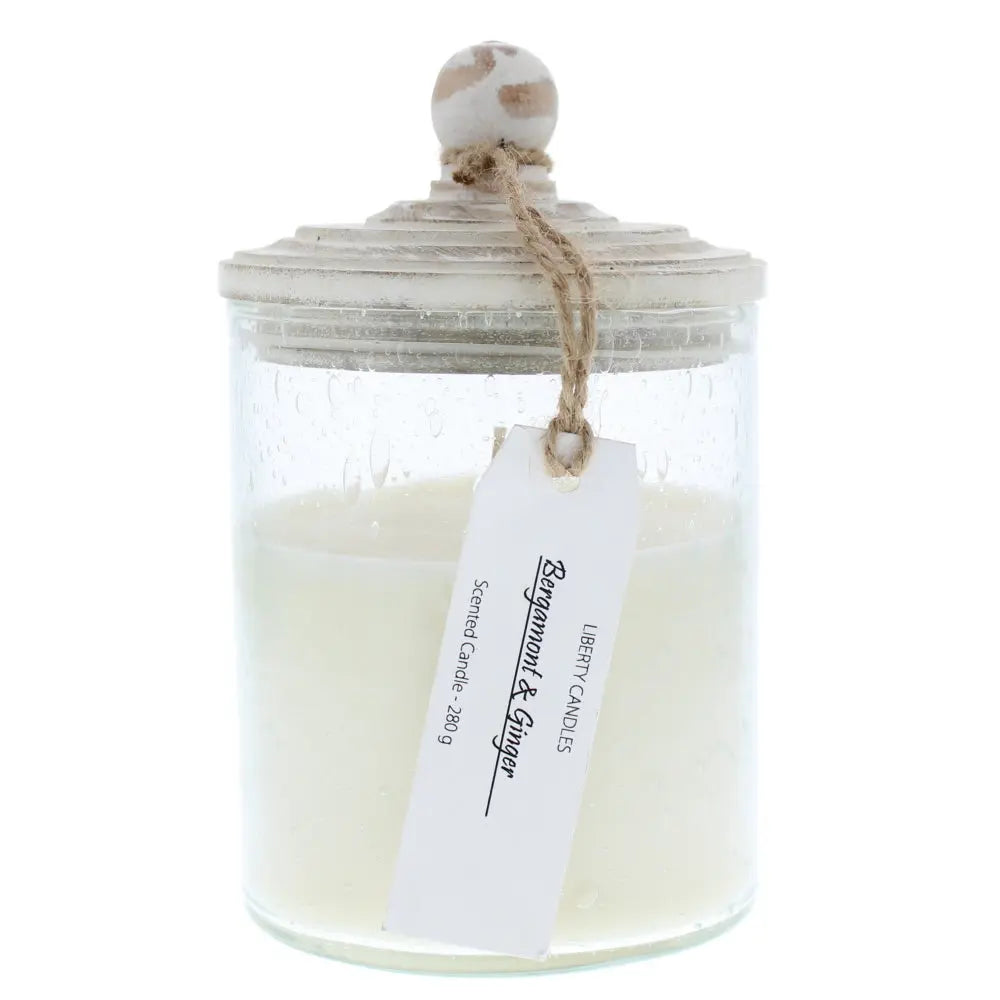 Liberty Candle Bergamot  Ginger Candle 280g Liberty Candle