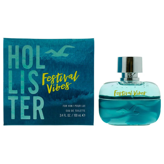 Hollister Festival Vibes For Him Eau de Toilette 100ml Hollister