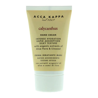 Acca Kappa Calycanthus Hand Cream 75ml Acca Kappa