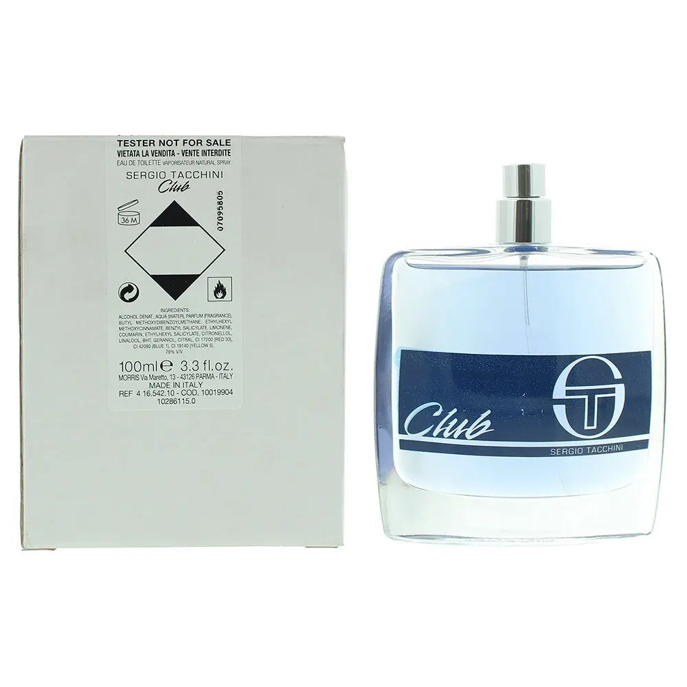 Sergio Tacchini Club Tester Eau de Toilette 100ml