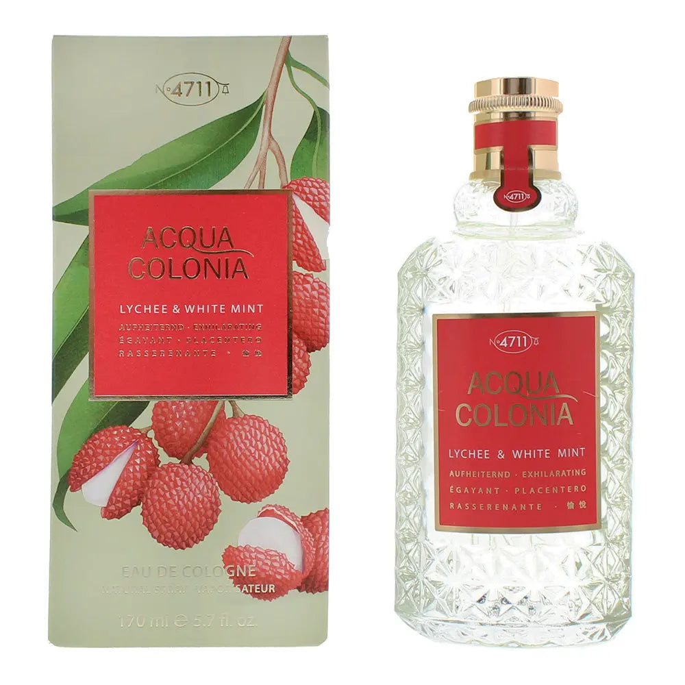 4711 Acqua Colonia Lychee  White Mint Eau de Cologne 170ml 4711