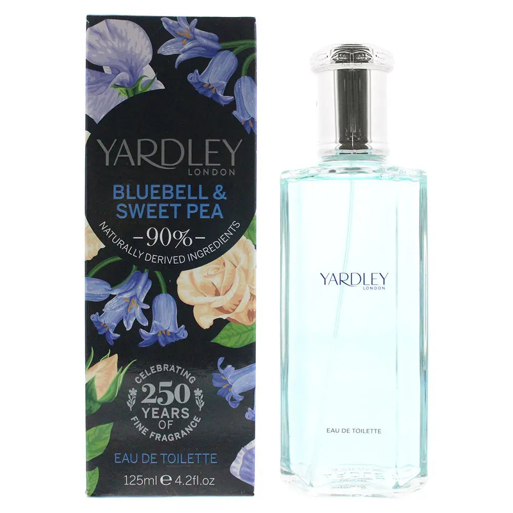 Yardley Bluebell and Sweetpea Eau De Toilette 125ML Yardley