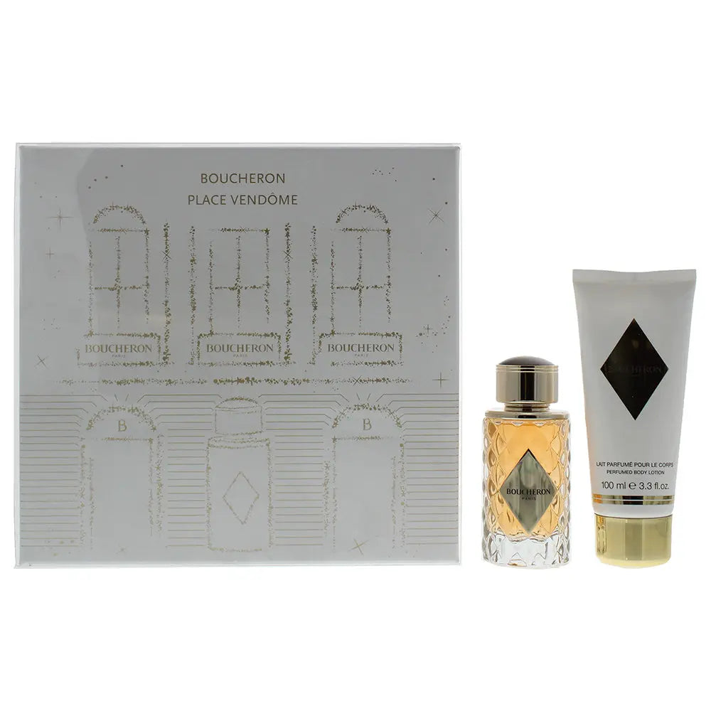 Boucheron Place Vendôme 2 Piece Eau De Parfum 50ML Body Lotion 100ML Boucheron