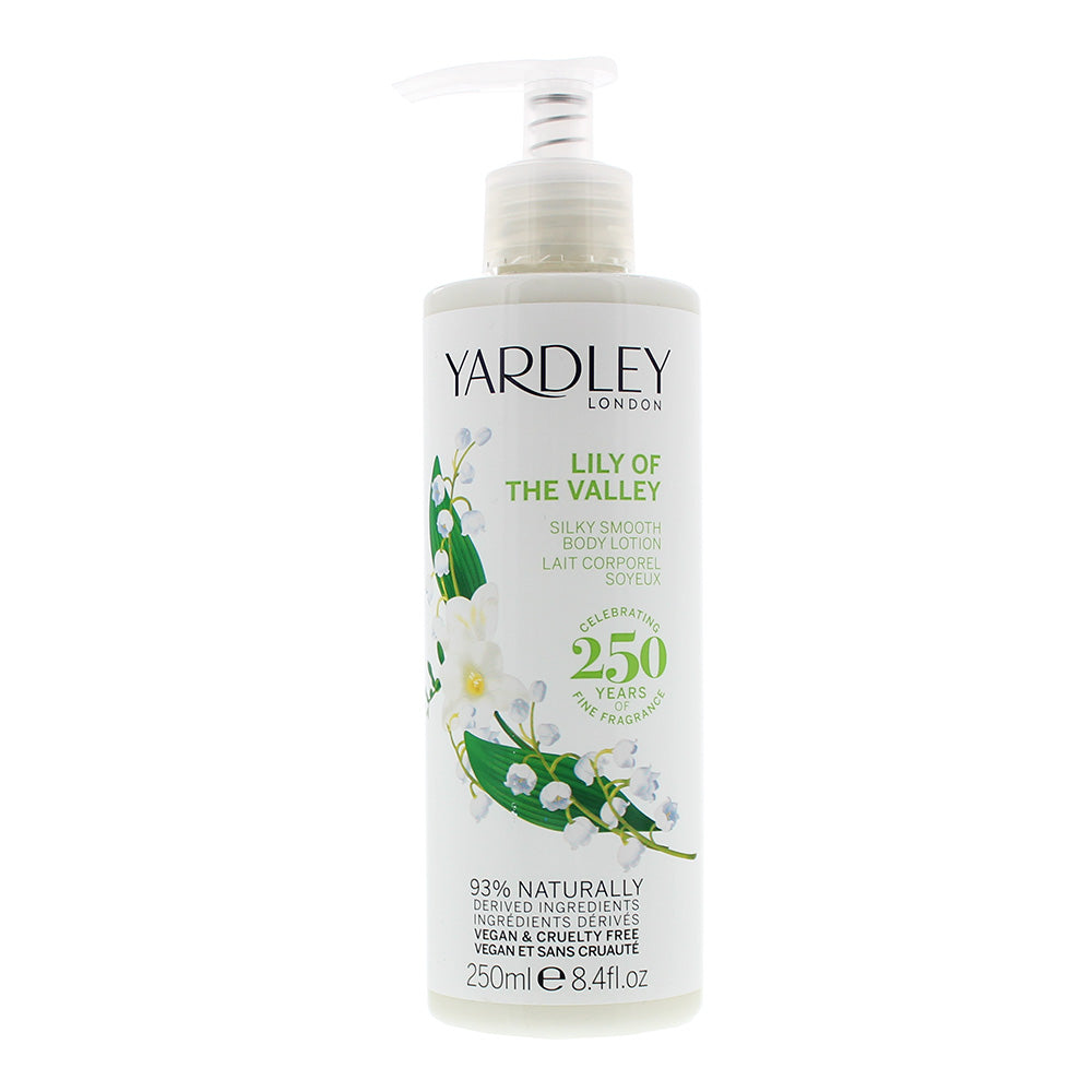 Yardley Lily Of The Valley Body Lotion 250ml Yardley