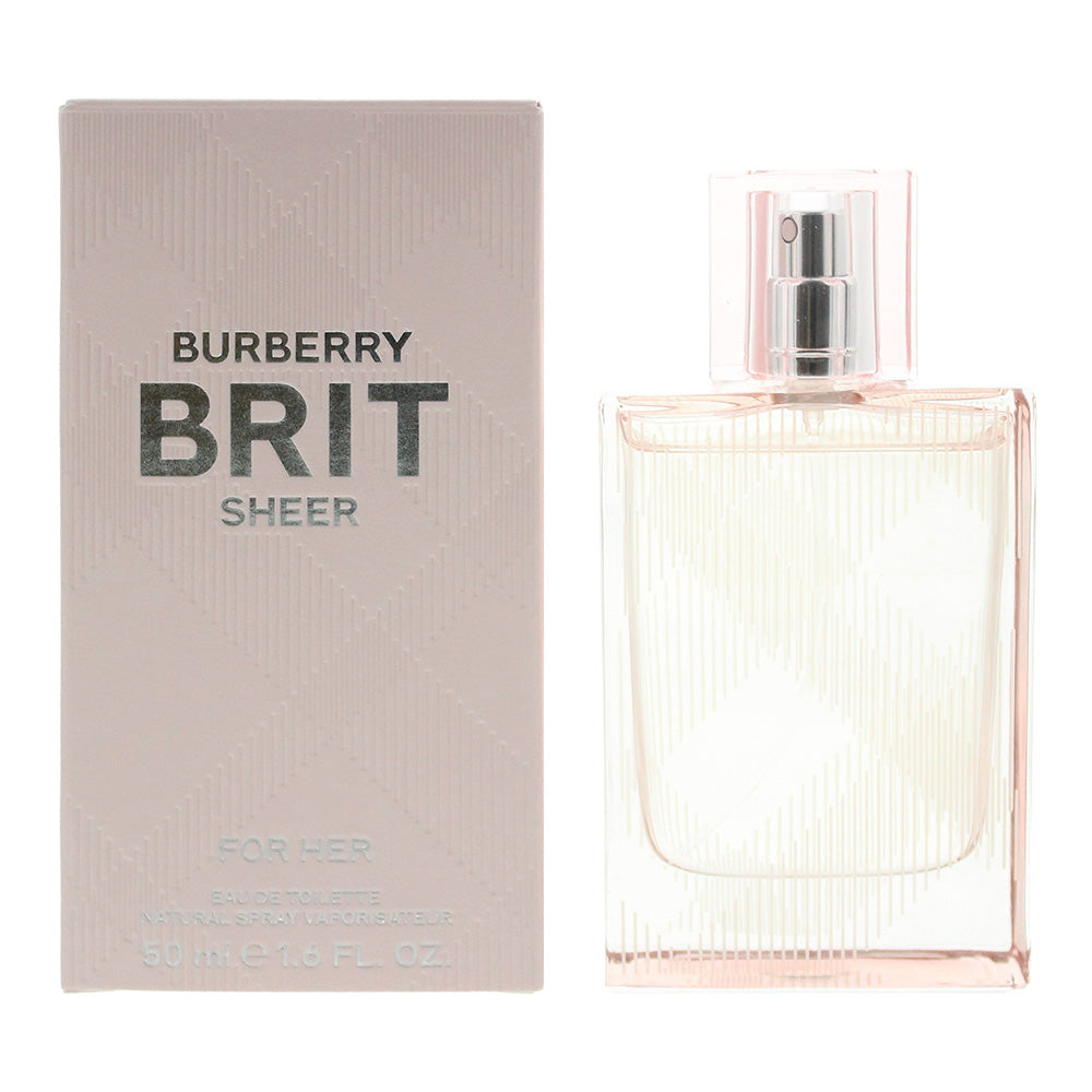 Burberry Brit Sheer Eau De Toilette 50ml Burberry