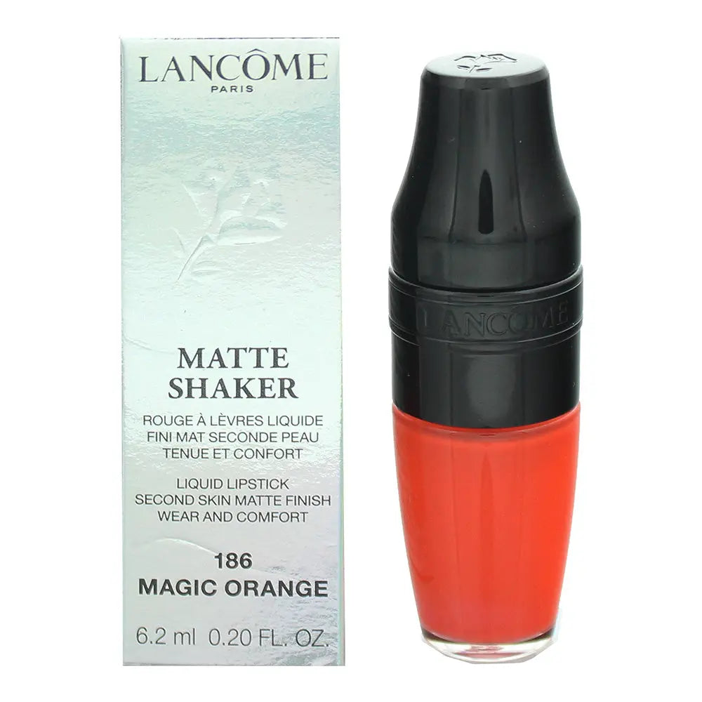 Lancôme Matte Shaker 186 Magic Orange Liquid Lipstick 6.2ml Lancã´Me