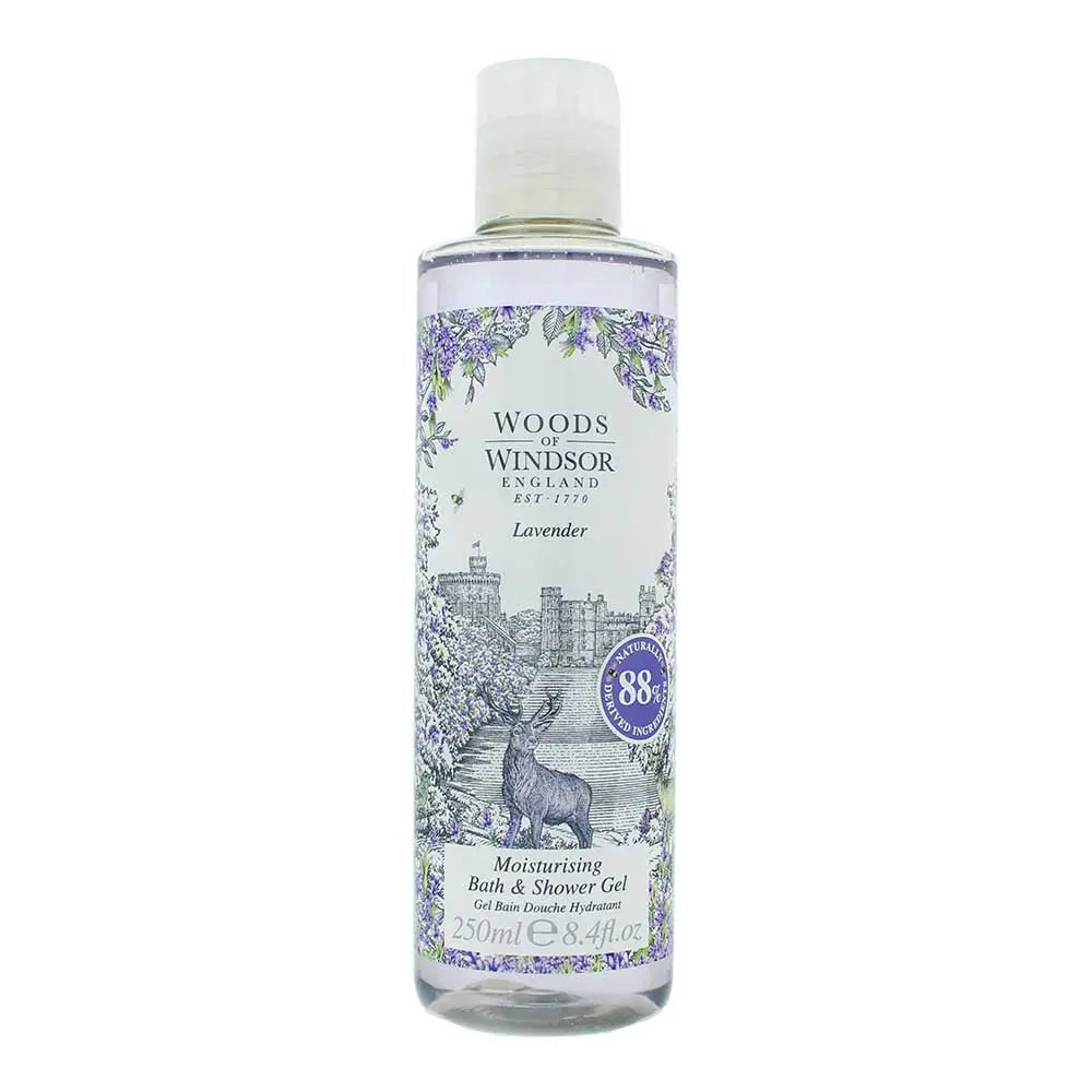 Woods Of Windsor Lavender Bath  Shower Gel 250ml Woods Of Windsor