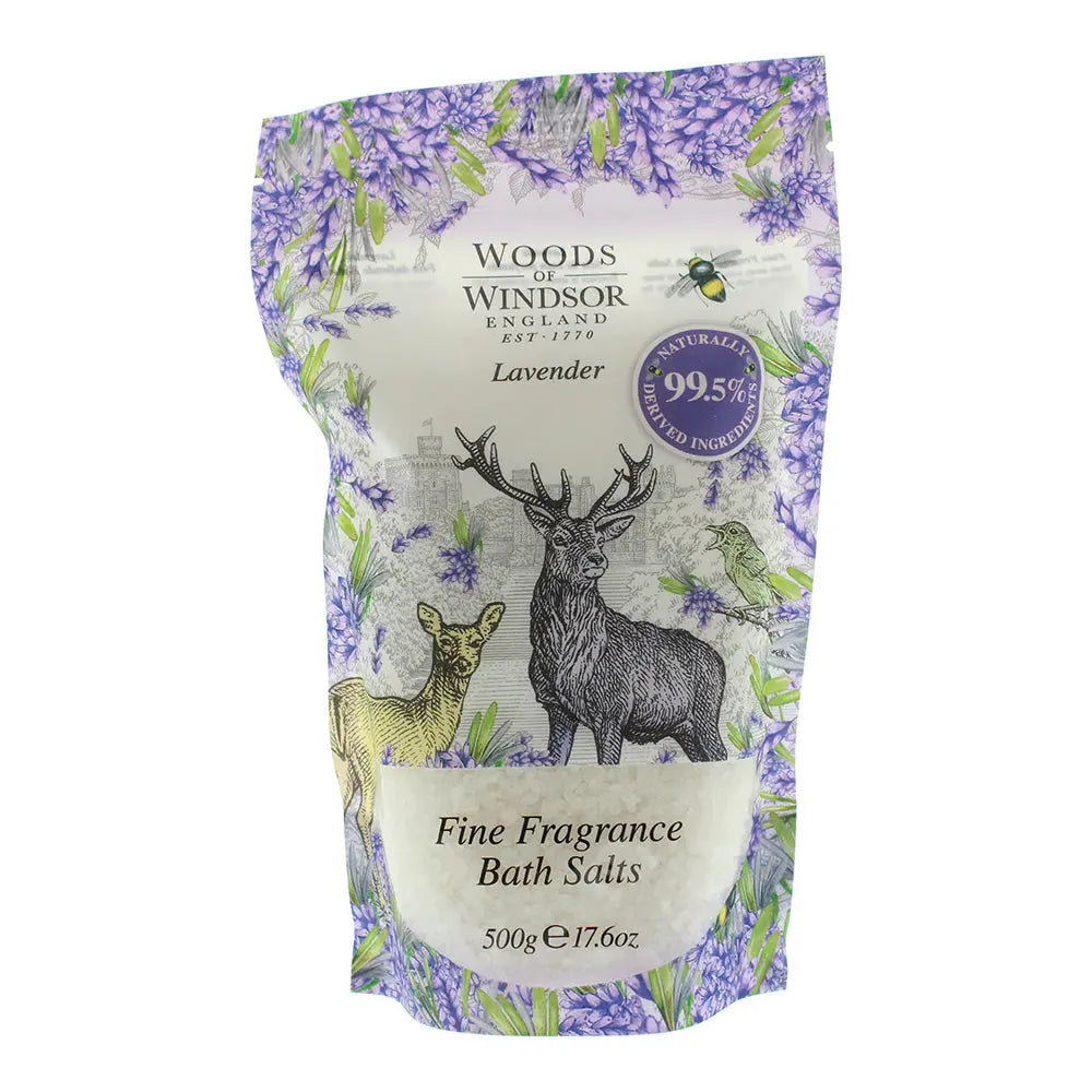 Woods Of Windsor Lavender Bath Salt 500g Woods Of Windsor