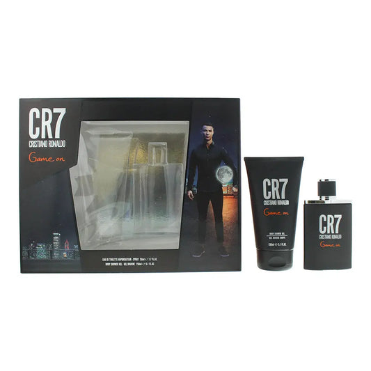 Cristiano Ronaldo Cr7 Game On 2 Pcs: Eau de Toilette 50ml+Shower Gel 150ml Cristiano Ronaldo