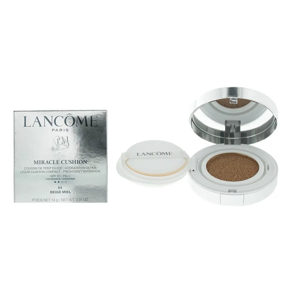 Lancôme Miracle Cushion 04 Beige Miel Foundation SPF 23 14g Lancã´Me