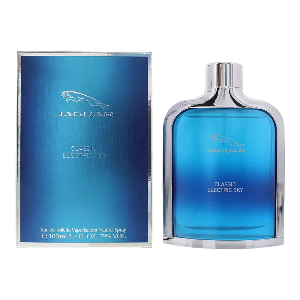 Jaguar Classic Electric Sky Eau De Toilette 100ml Jaguar