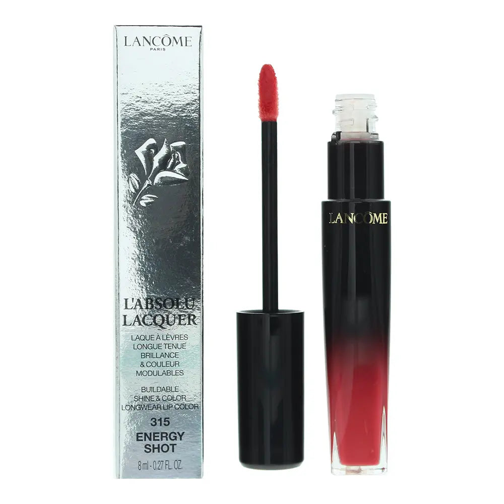 Lancôme L'absolu Lacquer No.315 Energy Shot Lip Colour 8ml Lanc?Me