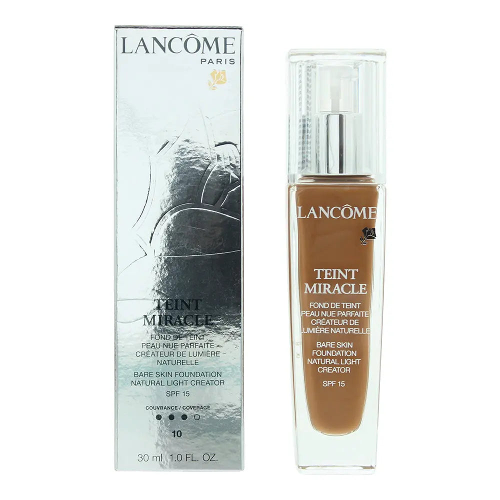 Lancôme Teint Miracle No.10 Praline Natural Foundation 30ml Lanc?Me