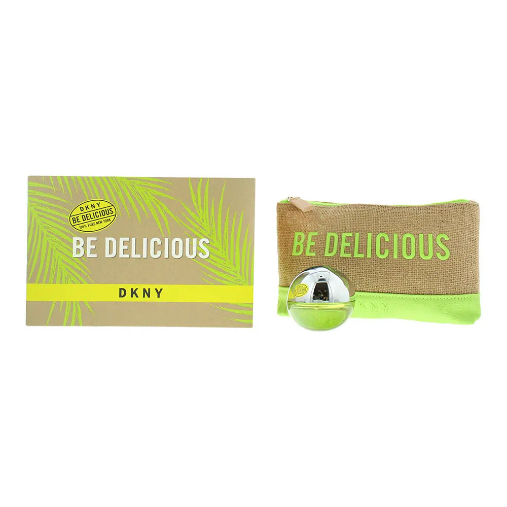 Be Delicious Gift Set Eau de Parfum Spray + Pouch