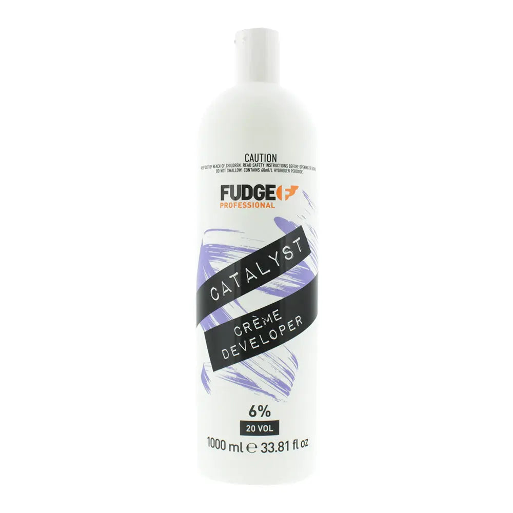 Fudge Professional Catalyst 20 Volume 6 % Cream Developer 1000ml Fudge Professional