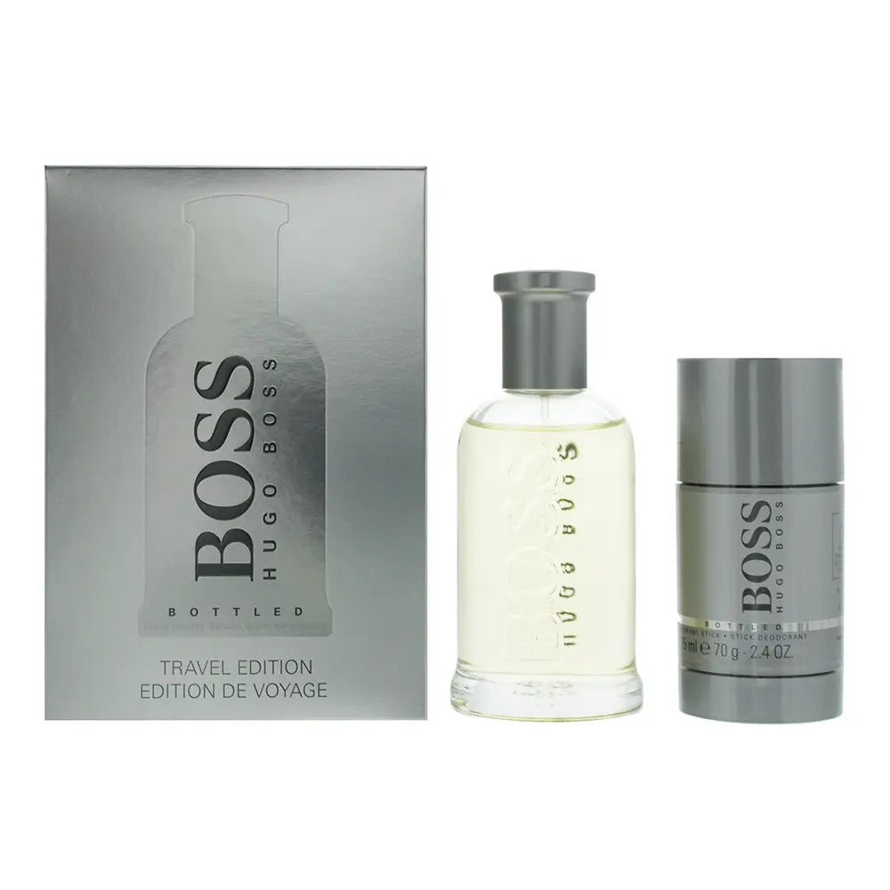 Hugo Boss Bottled 2 Piece Gift Set: Eau De Toilette 100ml - Deodorant Stick 75ml Hugo Boss