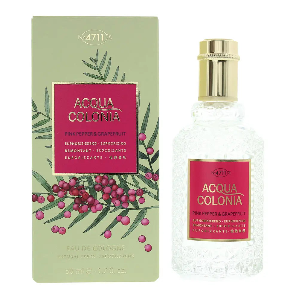 4711 Acqua Colonia Pink Pepper  Graperfruit Eau De Cologne 50ml 4711