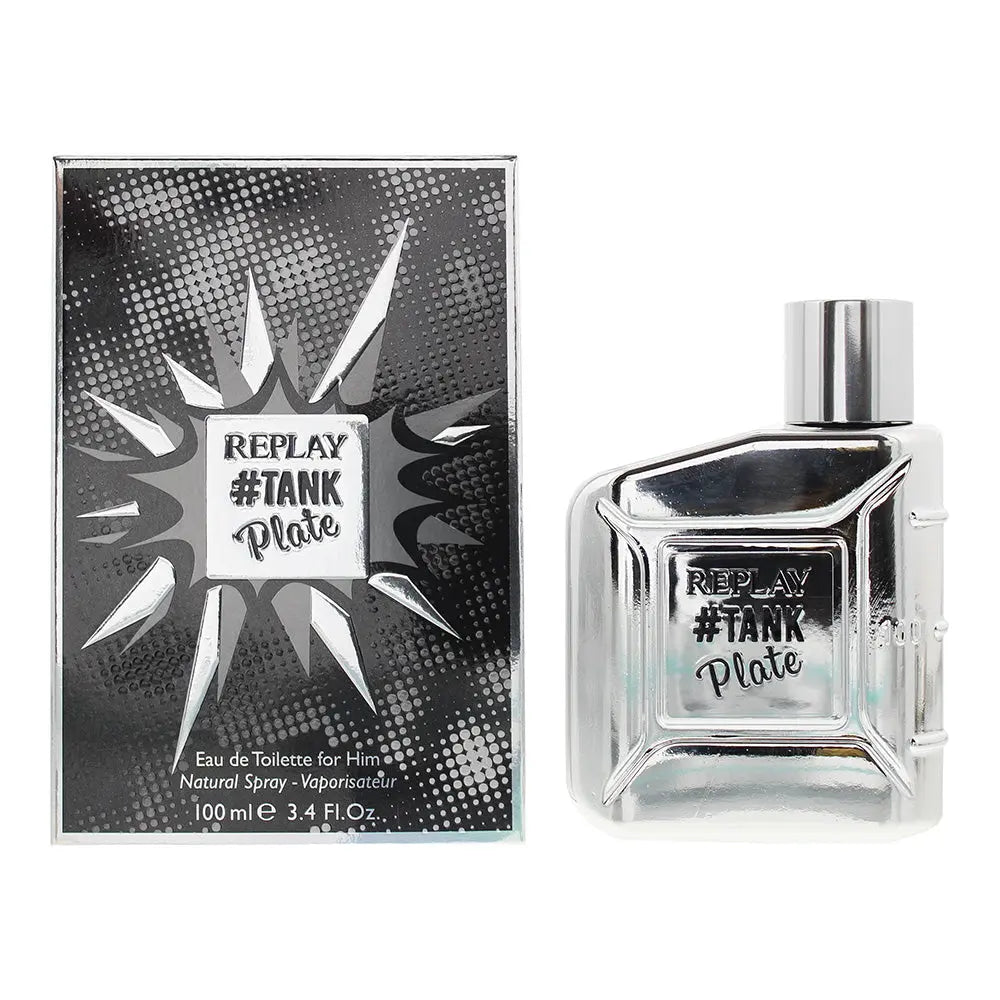 Replay Tank Plate For Him Eau De Toilette 100ml Replay