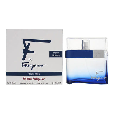 Salvatore Ferragamo F By Ferragamo Free Time Eau De Toilette 100ml Salvatore Ferragamo