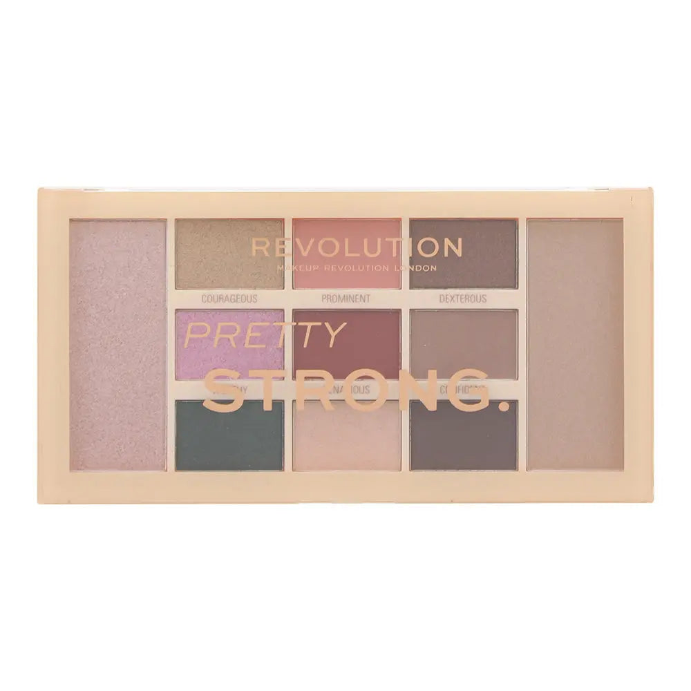 Revolution Pretty Strong. Make-Up Palette 2 x 2g - 9 x 1g Revolution