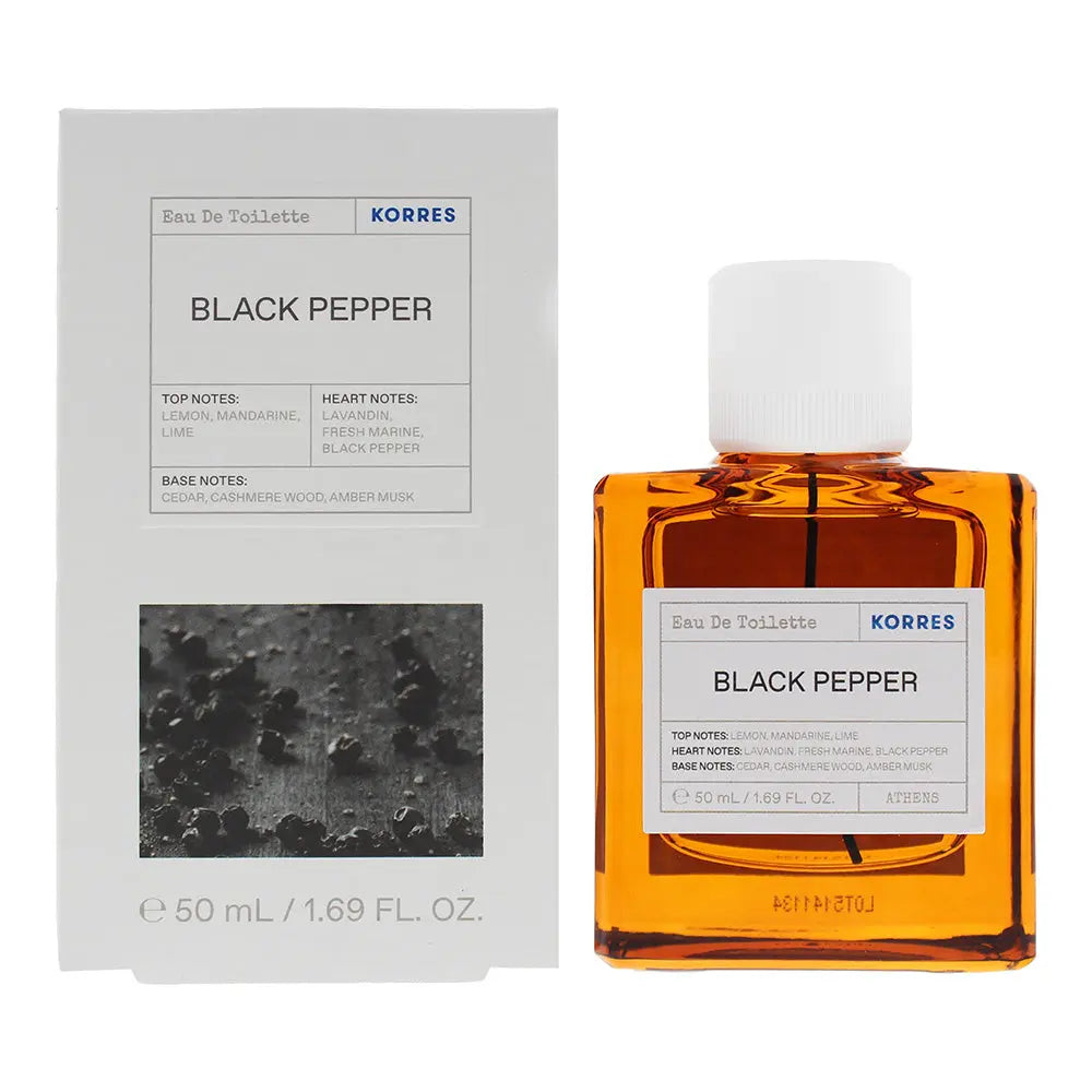 Korres Black Pepper Eau De Toilette 50ml Korres