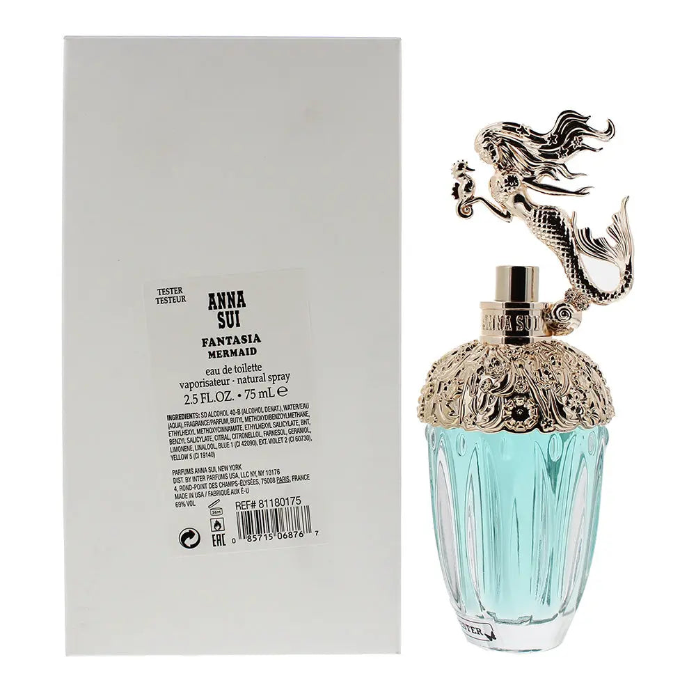 Anna Sui Fantasia Mermaid Tester Eau De Toilette 75ml