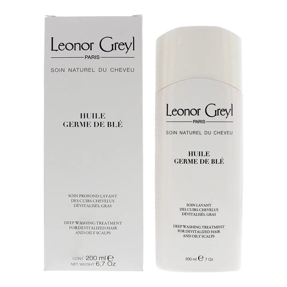 Leonor Greyl Greyl Huile Germe De Ble Deep Washing Treatment For Devitalized And Oily Scalps 200ml Leonor Greyl