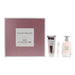 Coach Dreams 3 Piece Gift Set: Eau De Parfum 90ml - Body Lotion 100ml - Eau De Parfum 7.5ml Coach