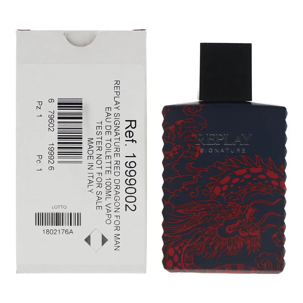 Replay Signature Red Dragon Replay Perfume For Him Replay