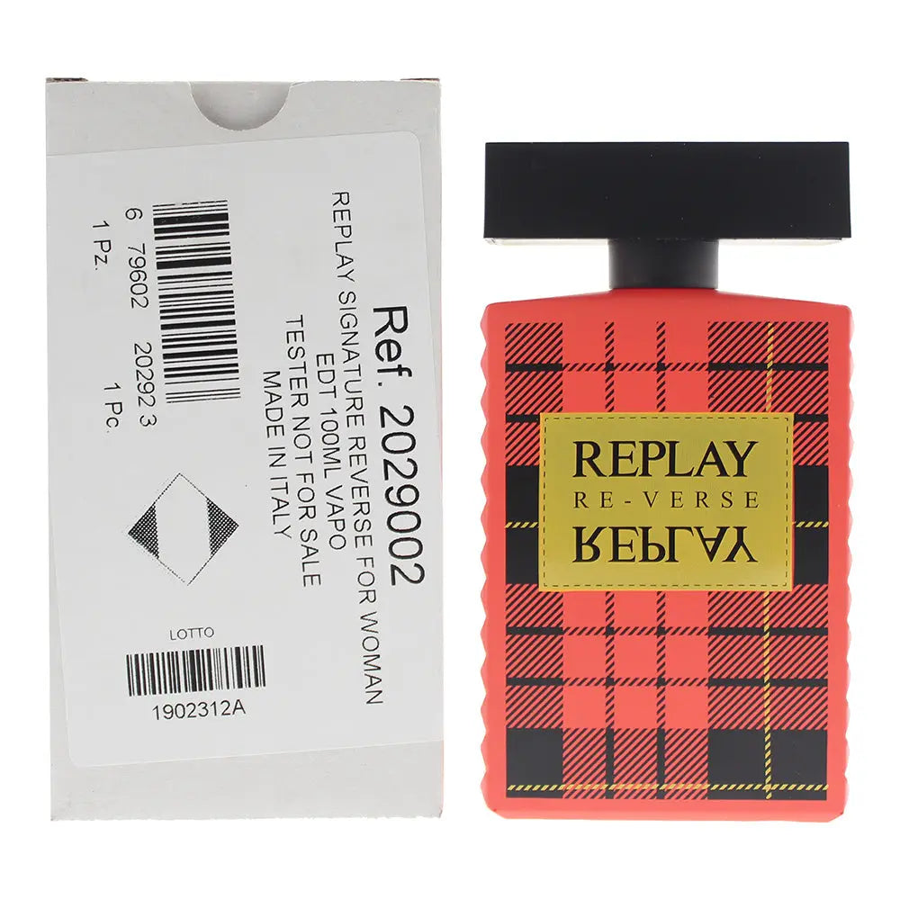 Replay Signature Reverse For Woman Tester Eau De Toilette 100ml