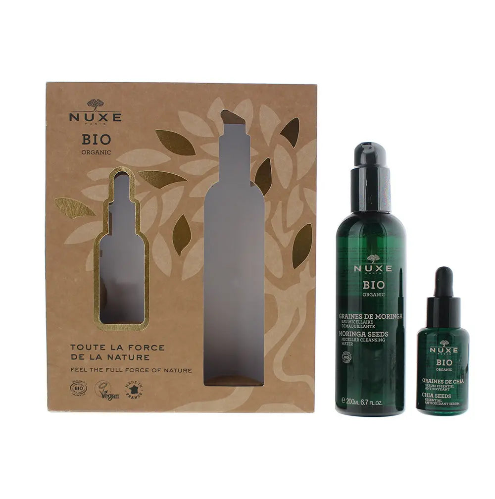 Nuxe Bio Organic Antioxidant Serum & Micellar Water Gift Set