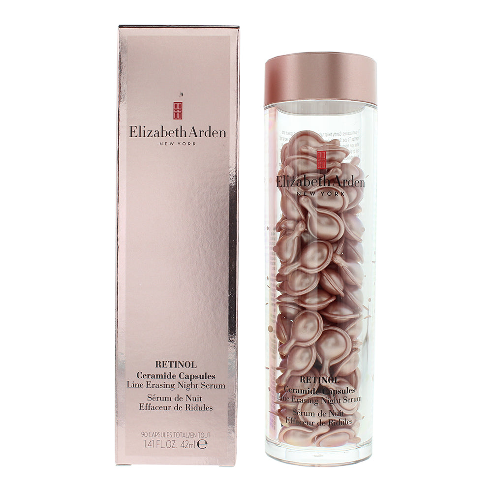 Elizabeth Arden Retinol Ceramide Capsules Line Erasing Night Serum Capsules 90pcs Elizabeth Arden