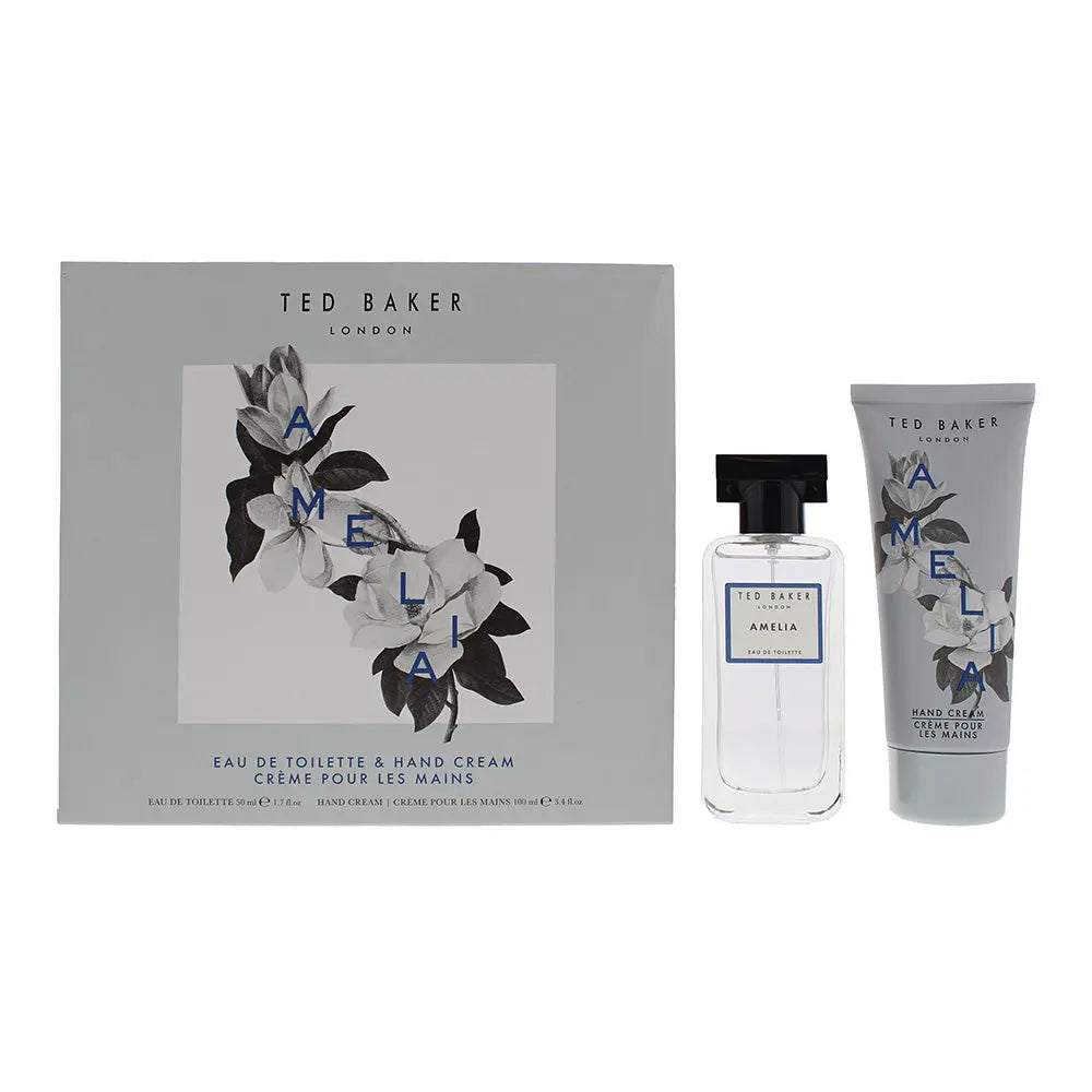 Ted Baker Amelia 2 Piece Gift Set: Eau De Toilette 50ml - Hand Cream 100ml Ted Baker