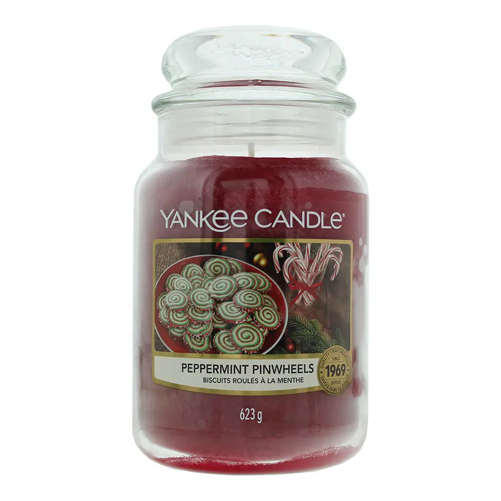 Yankee Candle Peppermint Pinwheels 623g Yankee