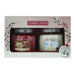 Yankee Candle 2 Piece Gift Set: Peppermint Pinwheels 411g - Snow Globe Wonderland 411g Yankee