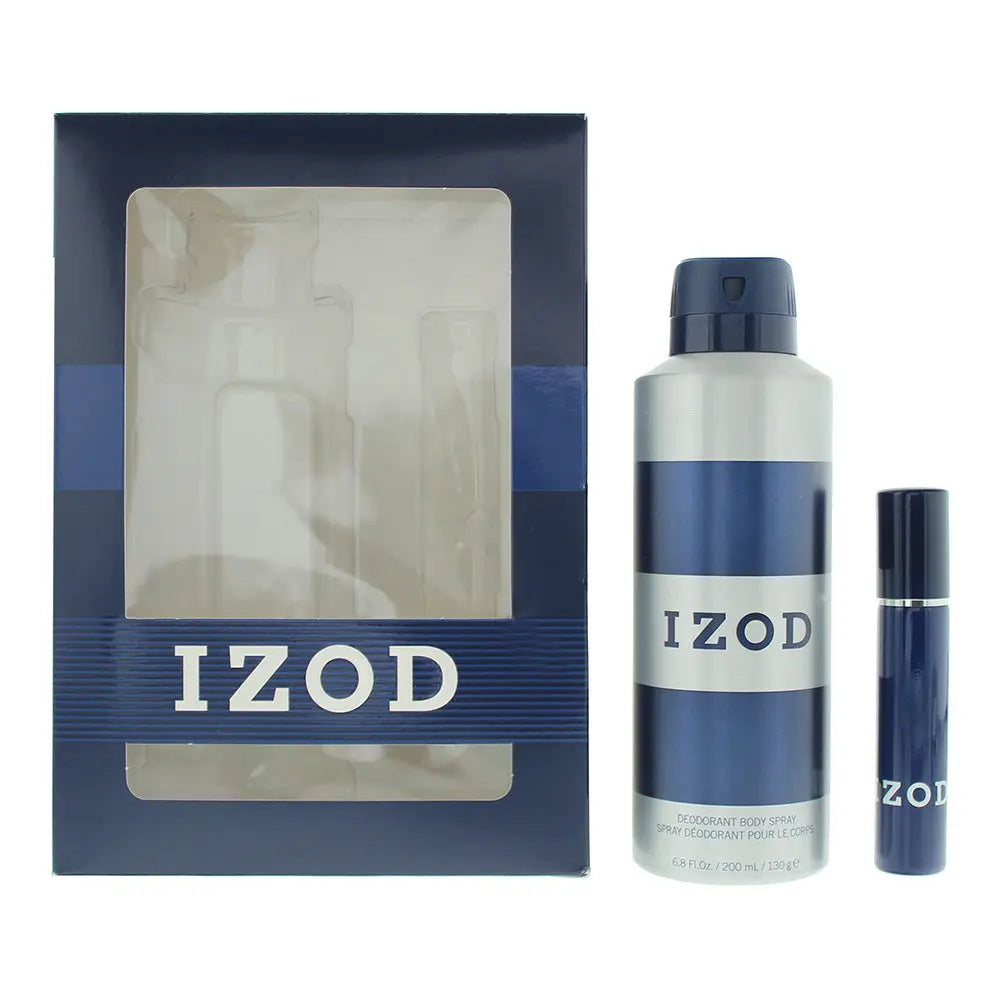 Izod Blue Eau de Toilette and Body Spray Gift Set