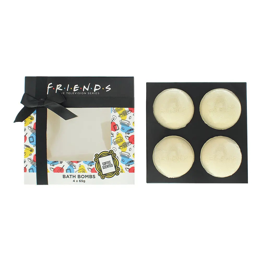 Warner Bros Friends Coffe Scented Bath Fizzy Bomb 4 x 65g Warner Bros