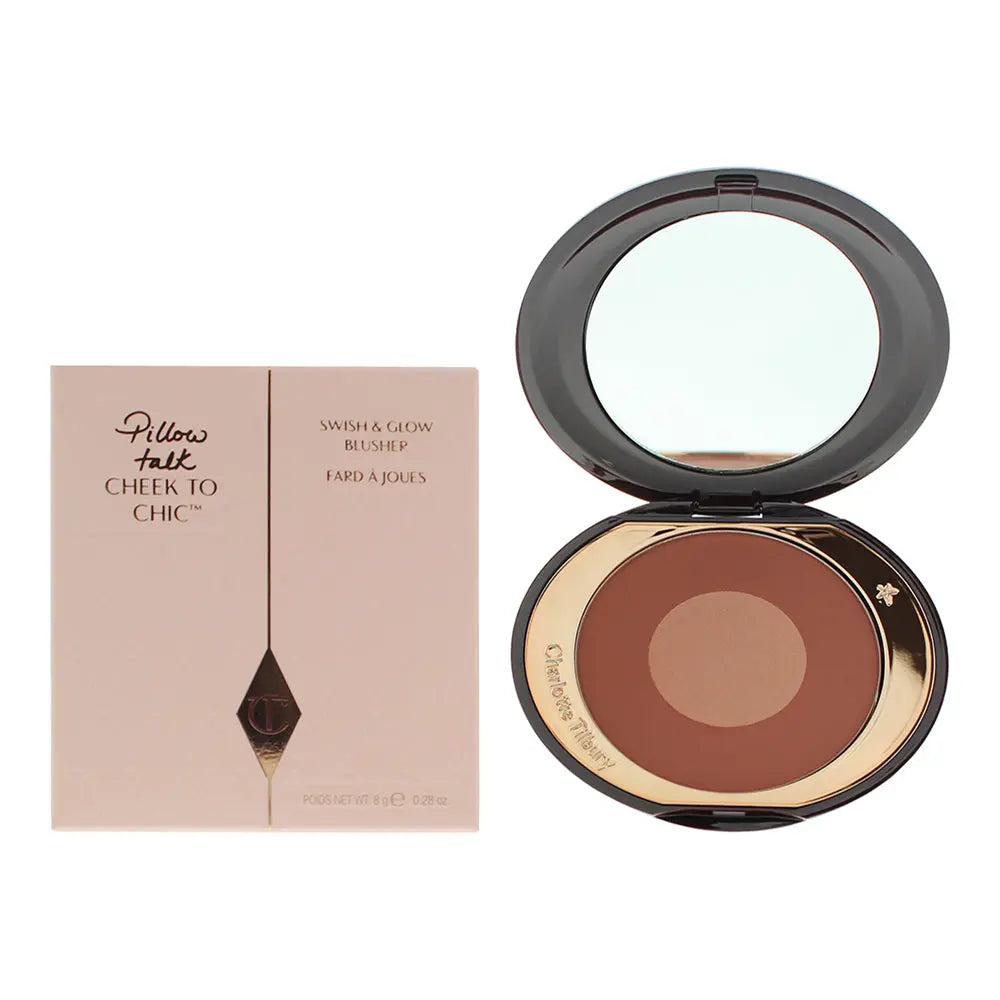 Charlotte Tilbury Pillow Talk Cheek To Chic Swish And Glow Blusher 8g Charlotte Tilbury