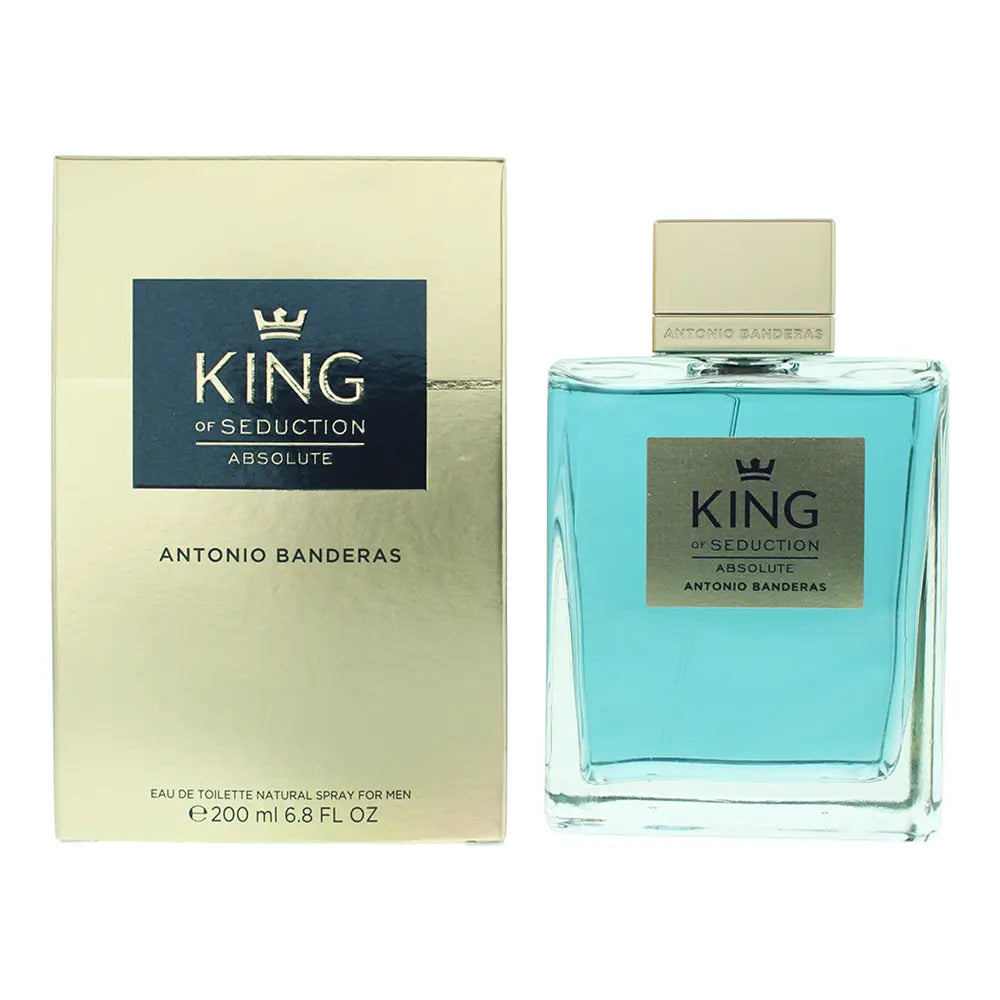 Antonio Banderas King Of Seduction Absolute Eau De Toilette 200ml Antonio Banderas