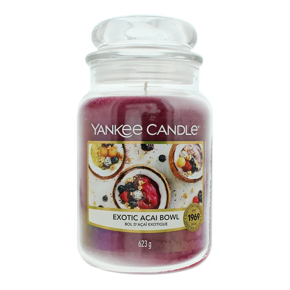 Yankee Candle Exotic Acai Bowl Candle Large Jar 623g Yankee Candle