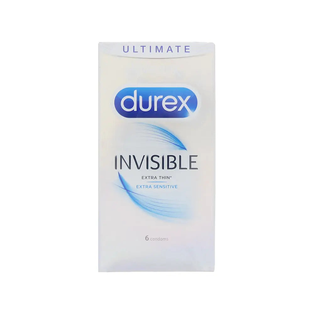 Durex Invisible Extra Thin Condoms 6pcs Durex